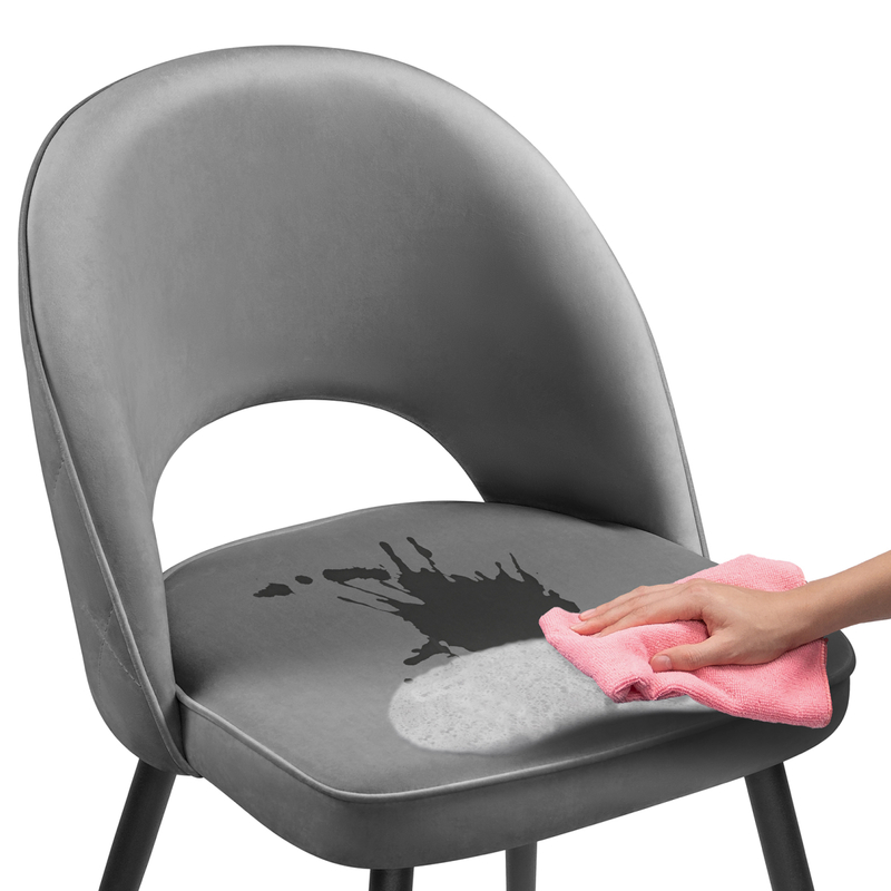 Стул на металлокаркасе, Клэйн MR-11  / черный