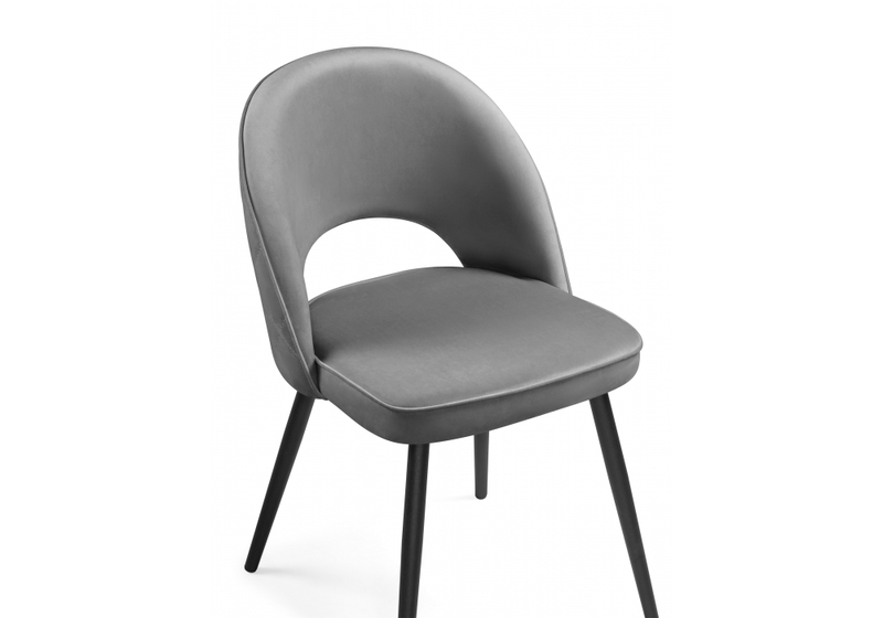 Стул на металлокаркасе, Клэйн MR-11  / черный