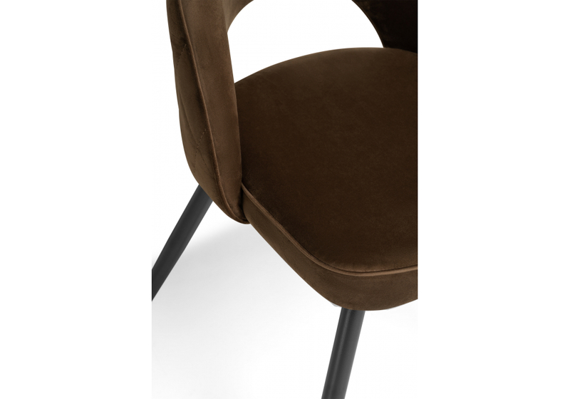 Стул на металлокаркасе, Клэйн MR-7  / черный