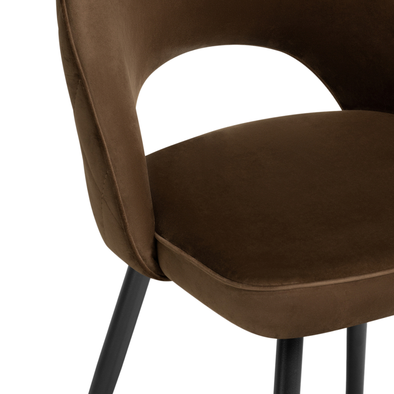 Стул на металлокаркасе, Клэйн MR-7  / черный