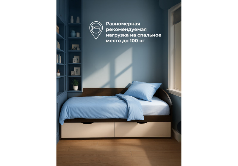 Кровать, Классика венге / белфорд