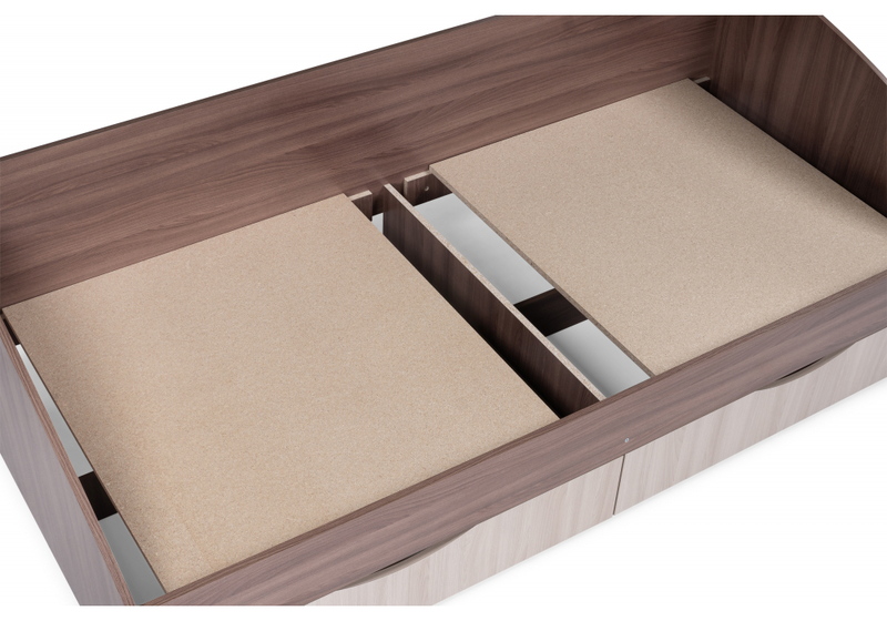 Кровать, Классика шимо темный / шимо светлый