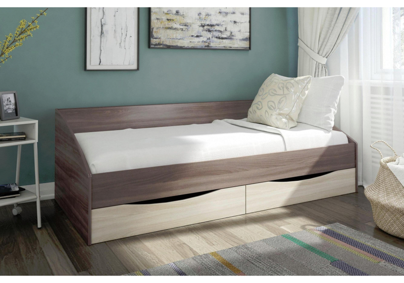 Кровать, Классика шимо темный / шимо светлый