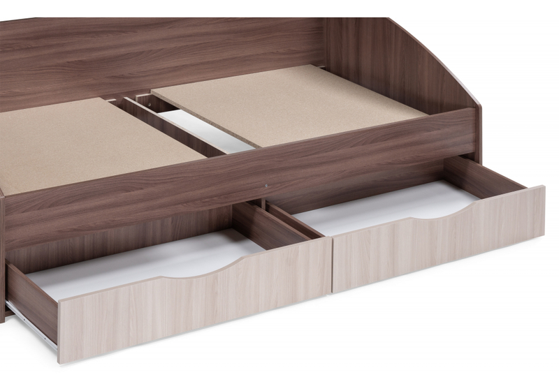 Кровать, Классика шимо темный / шимо светлый