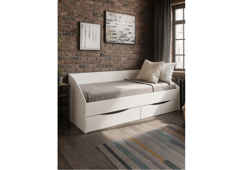 Кровать, Классика белый