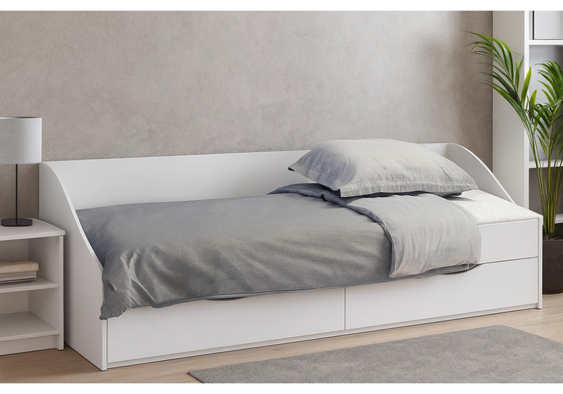 Кровать, Классика белый