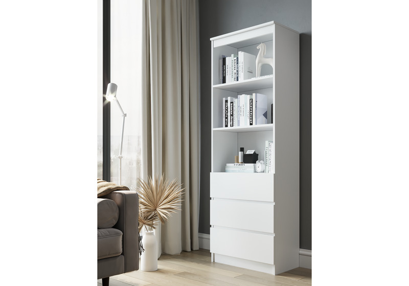 Стеллаж, Мадера М600 лдсп белый