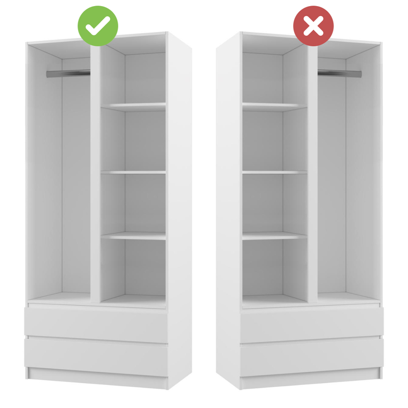 Шкаф, Мадера белый