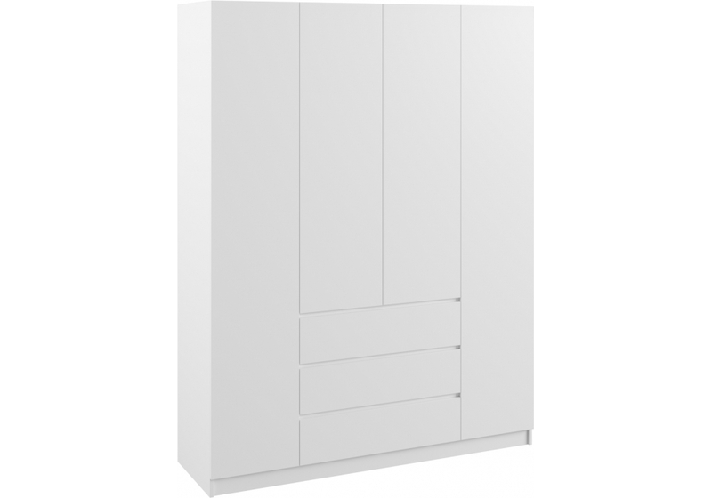 Шкаф, Мадера ЛДСП белый