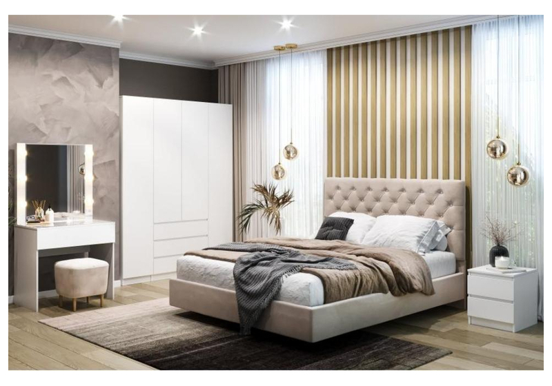 Шкаф, Мадера ЛДСП белый