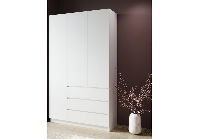 Шкаф, Мадера ШМ 1200 лдсп белый