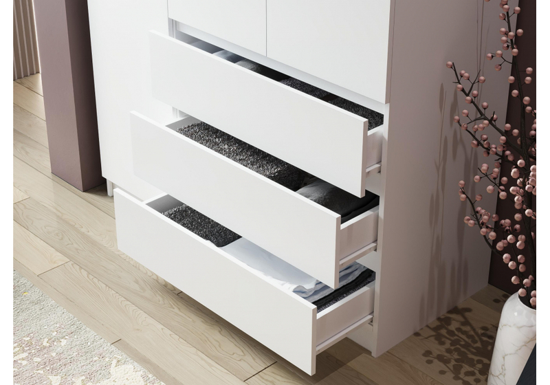 Шкаф, Мадера ШМ 1200 лдсп белый