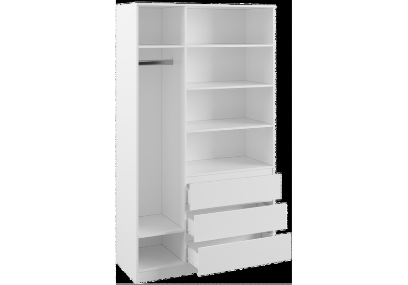 Шкаф, Мадера ШМ 1200 лдсп белый