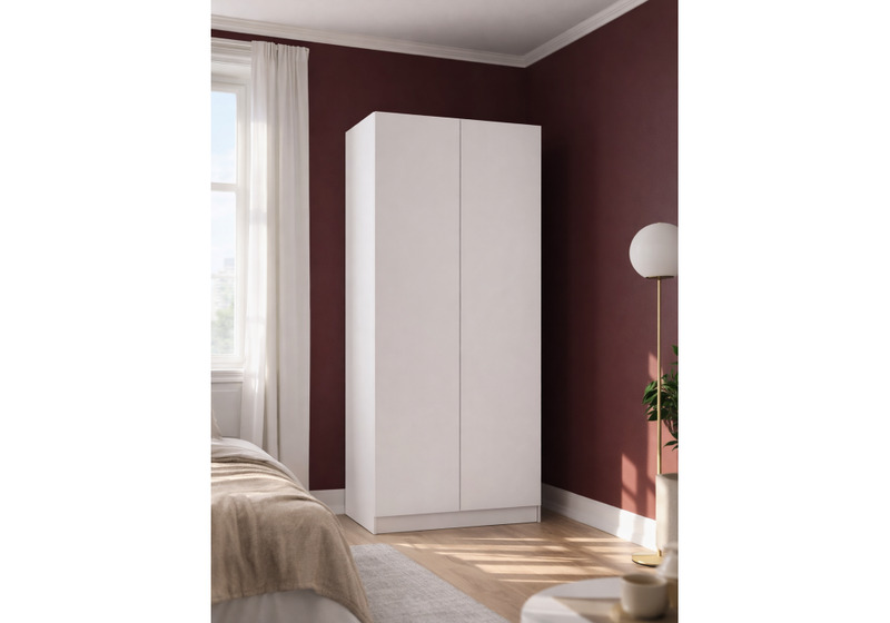 Шкаф, Мадера ШМ2 лдсп белый