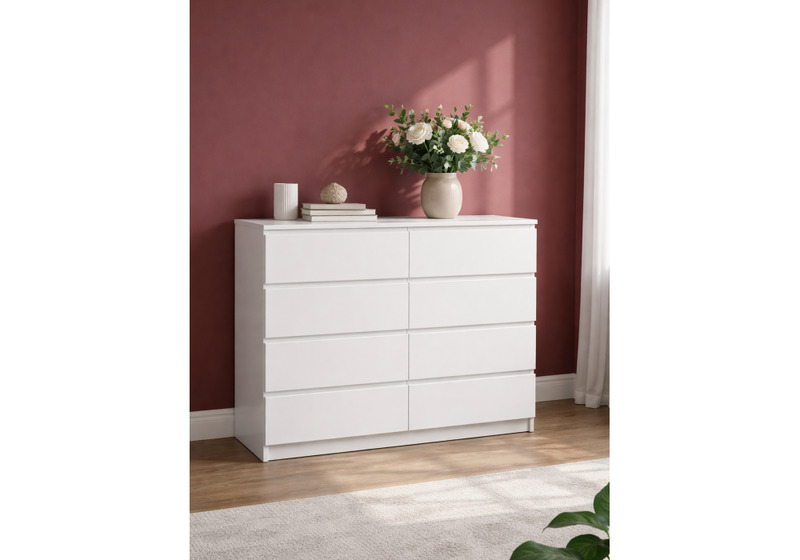 Комод, Мадера 1200.8 лдсп белый