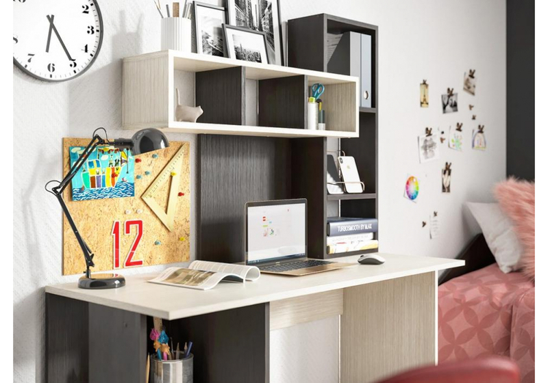 Компьютерный стол, Эфес венге / дуб белфорд