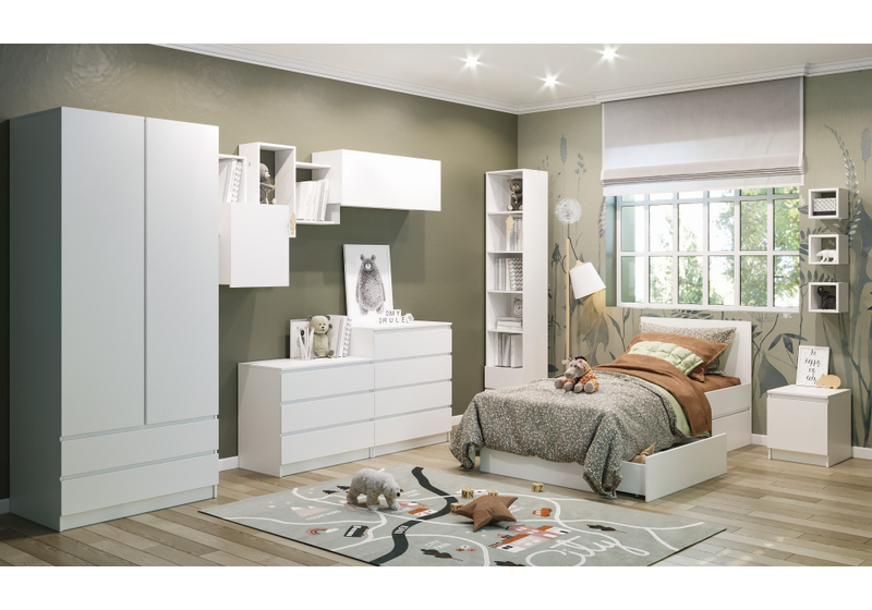 Комод, Мадера К4М белый