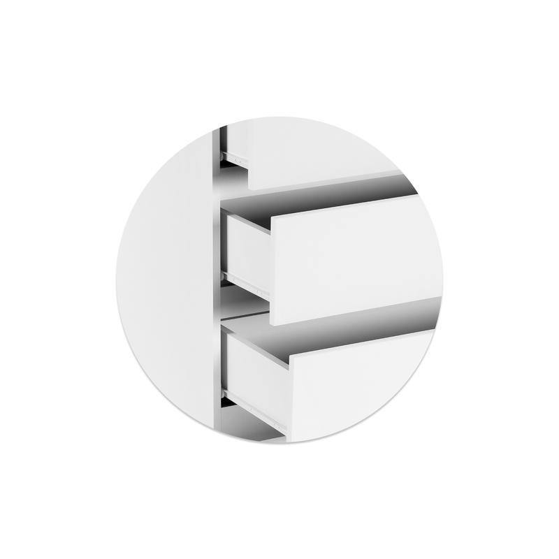 Комод, Мадера К4М белый