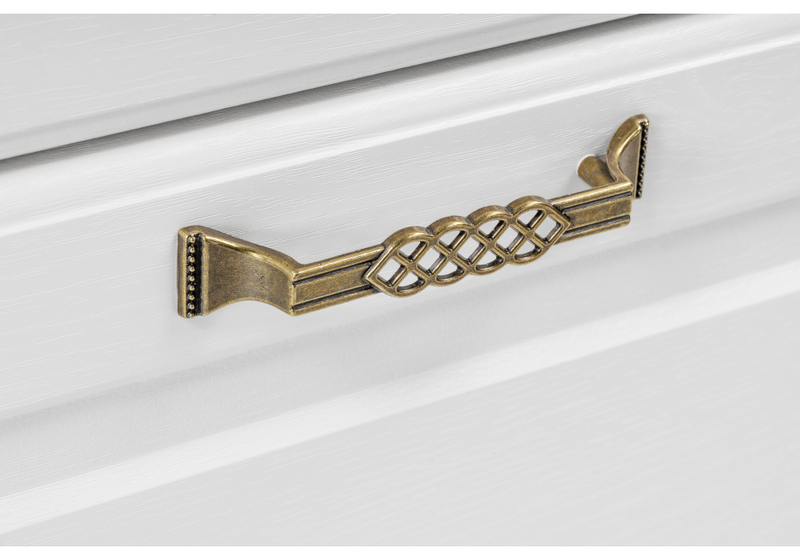 Комод, Ливерпуль белый / ясень ваниль НМ-1012-100