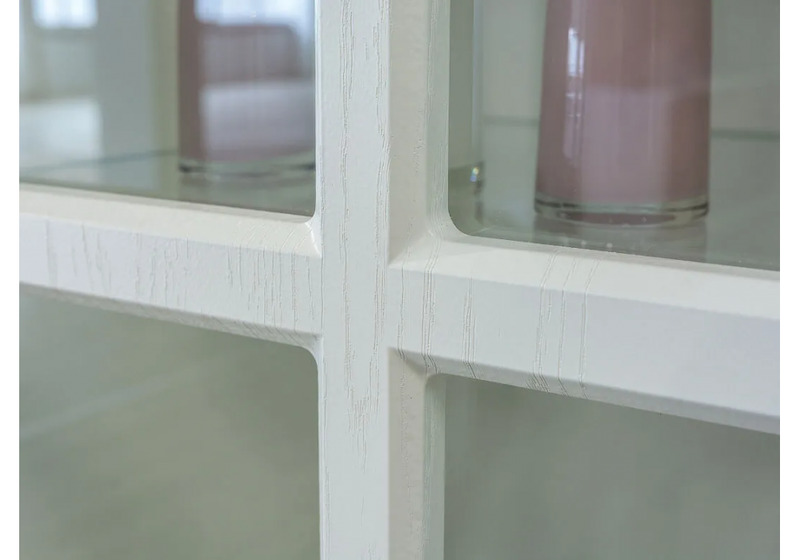 Шкаф, Ливерпуль белый / ясень ваниль НМ-1012-100