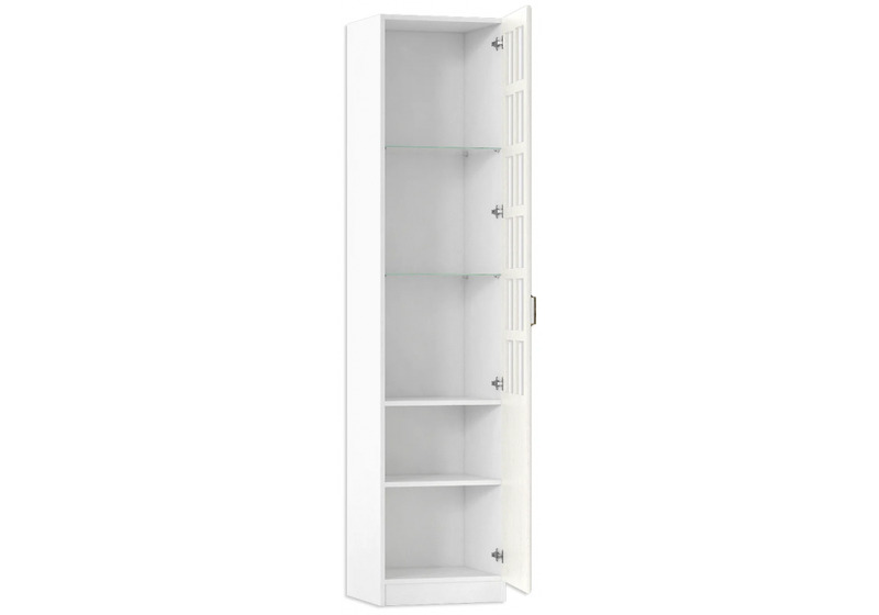 Шкаф, Ливерпуль белый / ясень ваниль НМ-1012-100