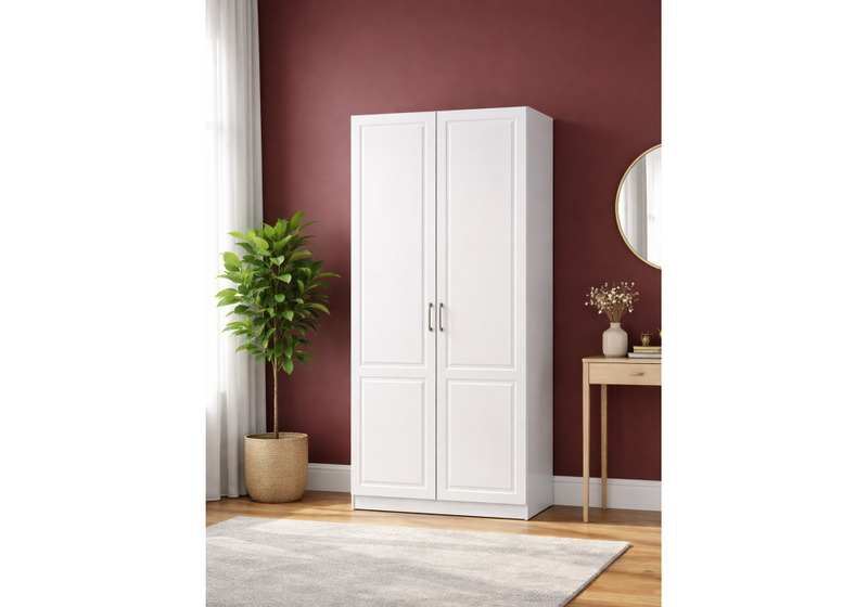 Шкаф, Ливерпуль белый / ясень ваниль НМ-1012-100