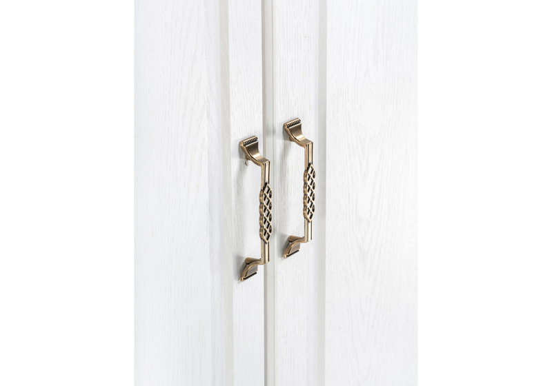 Шкаф, Ливерпуль белый / ясень ваниль НМ-1012-100