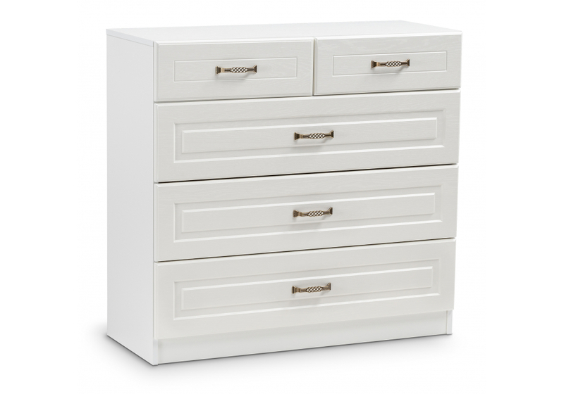 Комод, Ливерпуль 10.103.01 белый / ясень ваниль