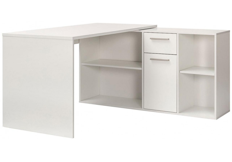 Компьютерный стол, Лайт 03.245F белый гладкий 101