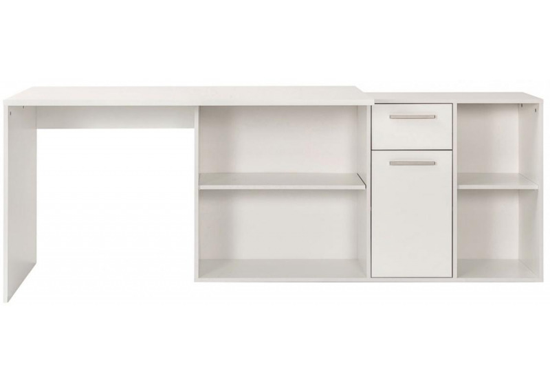 Компьютерный стол, Лайт 03.245F белый гладкий 101