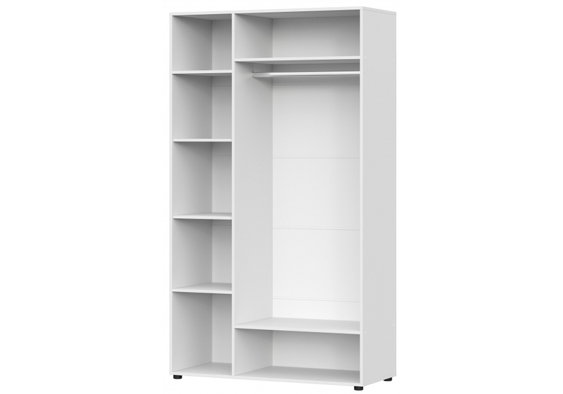 Шкаф, трехстворчатый Валенсия белый текстурный