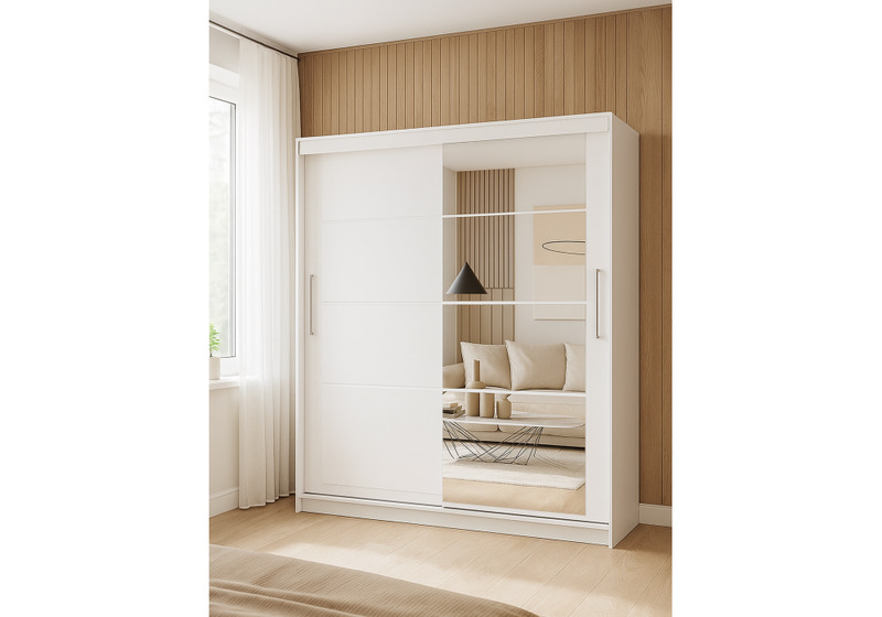 Шкаф, Лайн 2 белый текстурный