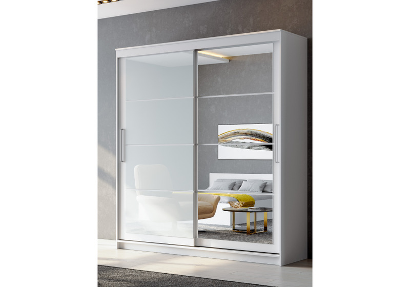 Шкаф, Лайн 1.6 белый текстурный