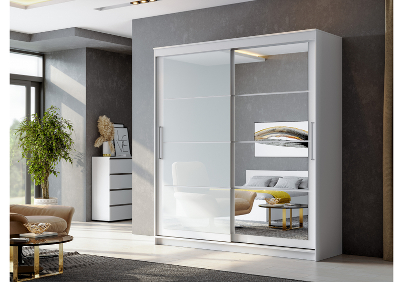 Шкаф, Лайн 1.6 белый текстурный