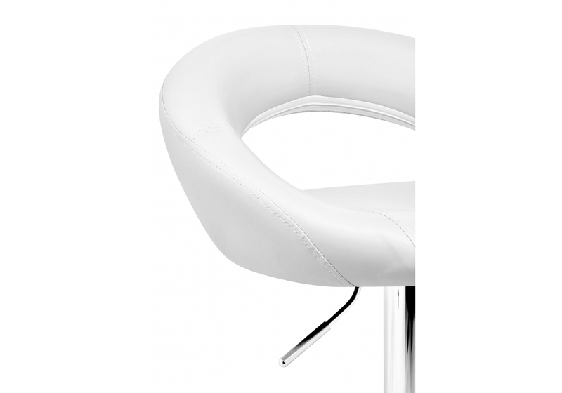 Барный стул, Oazis white / chrome