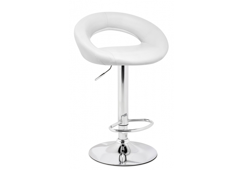 Барный стул, Oazis white / chrome