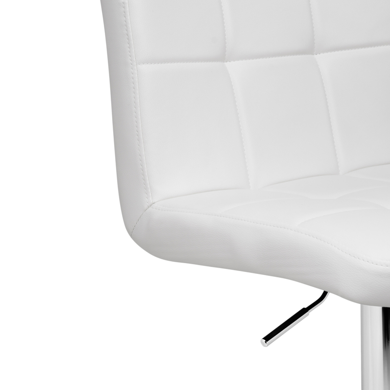 Барный стул, Paskal white / chrome