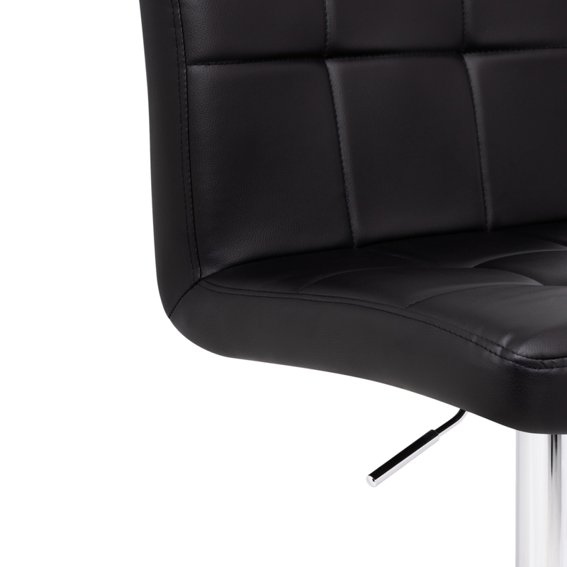 Барный стул, Paskal black / chrome