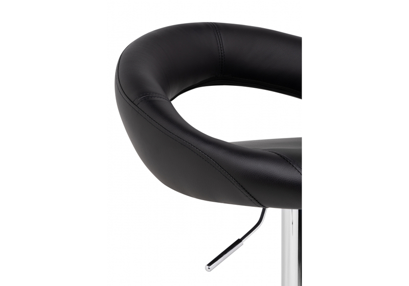 Барный стул, Oazis black / chrome