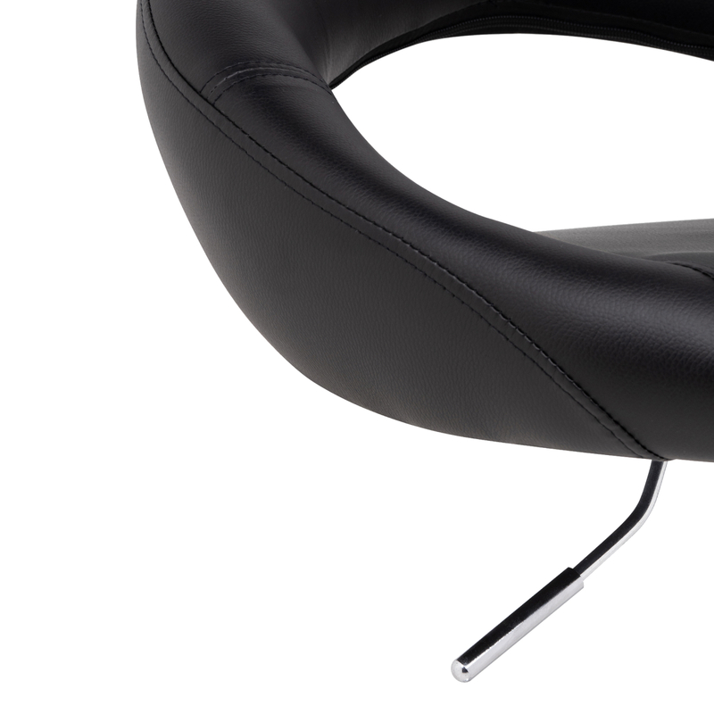 Барный стул, Oazis black / chrome