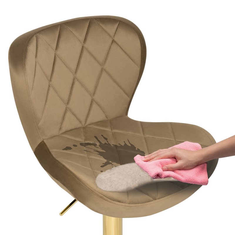 Барный стул, Porch dark beige / golden