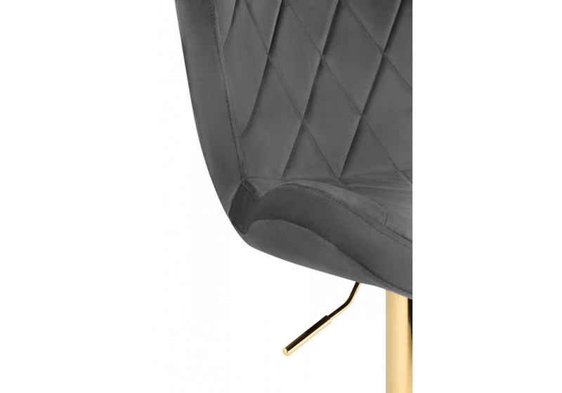 Барный стул, Porch dark gray / golden