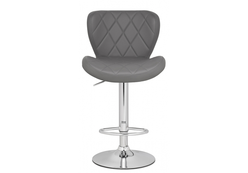 Барный стул, Porch gray / chrome