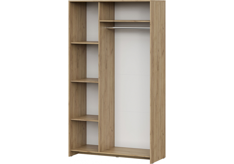 Шкаф, Taika дуб золотой / камень темный