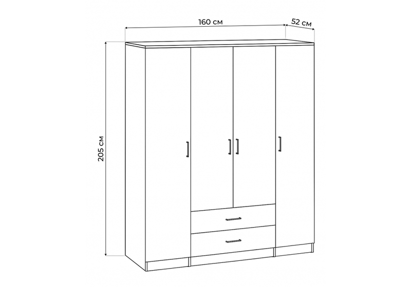 Шкаф, Валетта дуб золотой