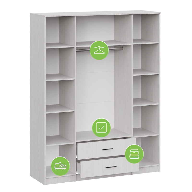 Шкаф, Валетта ясень анкор светлый