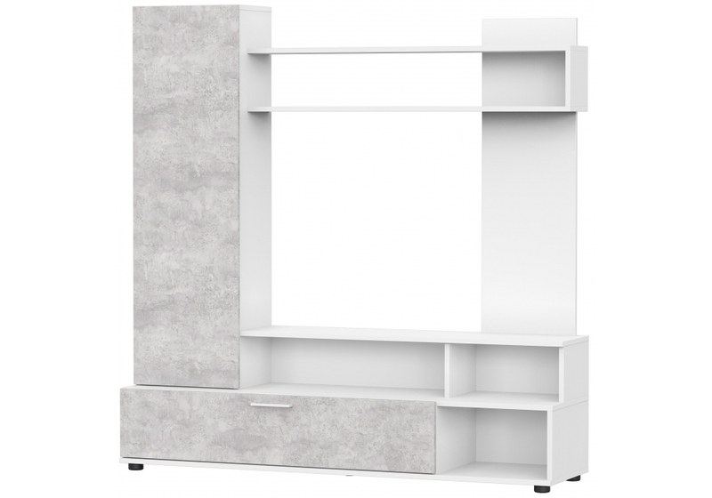 Готовая гостиная, Nigel белый / цемент светлый