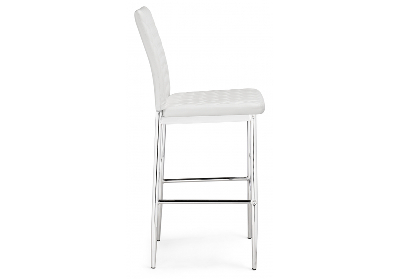 Барный стул, Teon white / chrome