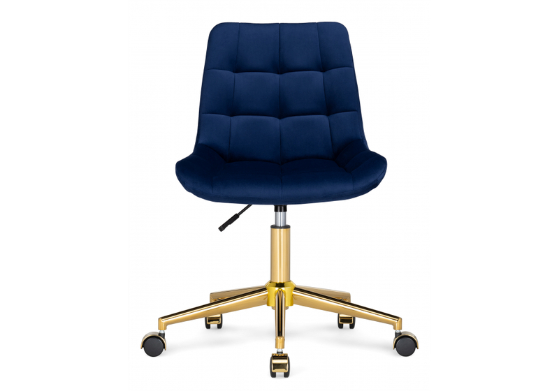 Офисное кресло, Честер синий / золото