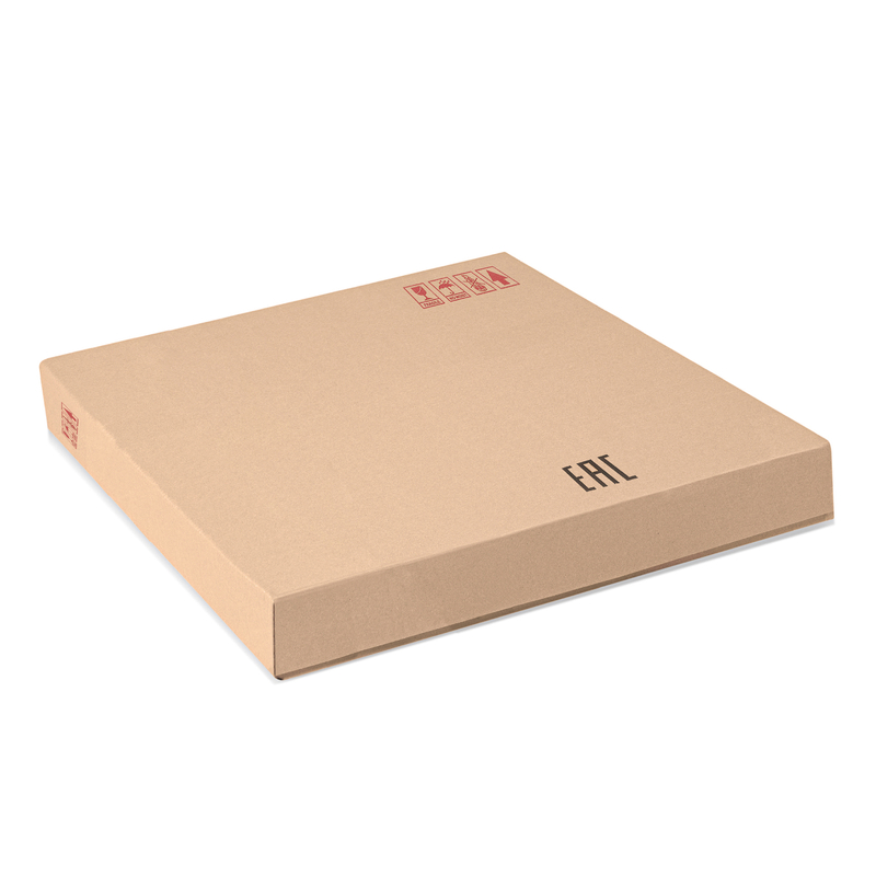 Стол стеклянный, PT-151 80х80х76 clear glass / wood